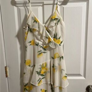 White Lemon Dress